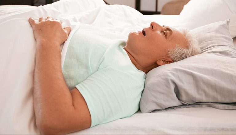 signs of a sleep disorder - trouble breathing while sleeping